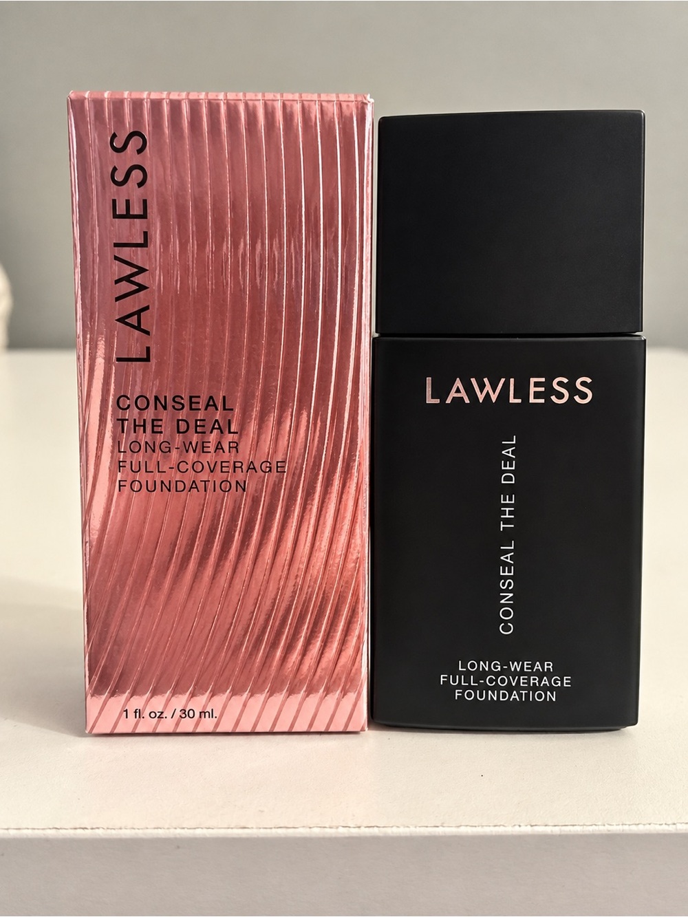 LAWLESS Conseal The Deal Full-Coverage Foundation-Meringue 1fl oz/30 ML